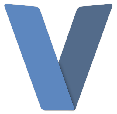 V logo